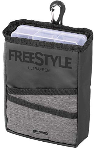 SPRO Freestyle Ultrafree Box Pouch 21x6x15cm - Kunstködertasche für Kunstköder, Angeltasche für Blinker, Wobbler & Gummifische