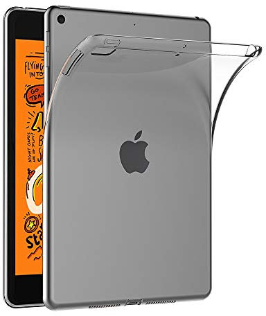 AICEK Hülle Compatible für Apple iPad Mini 5 2019 Transparent Silikon Schutzhülle für iPad Mini 4 2015 7.9 Zoll Case Clear Durchsichtige TPU Bumper Hülle
