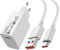 33W Caricatore Rapido con Cavo USB C 1m, ACOCOBUY Caricatore Turbo per Xiaomi 11 Lite/Mi 10T Pro/10T Lite/per Redmi Note 13/Note 12/Note 11/Note 10S/POCO M4 Pro/POCO X3 Pro/POCO F3/POCO X6/Mi Pad 5/6