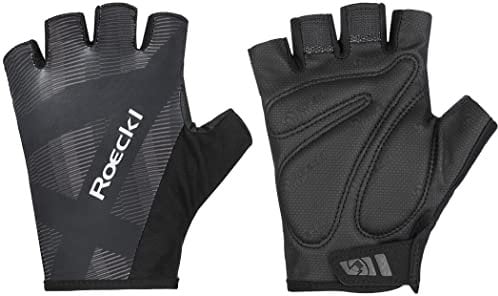 Roeckl Busano Fahrrad Handschuhe kurz schwarz 2022: Größe: 9.5