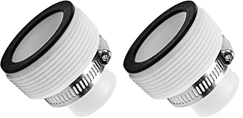 Kit de conversión de adaptadores de manguera tipo B 25009 10722 compatible con adaptadores de manguera tipo B INTEX de 1,25 a 1,5 - para bomba de filtro y kit de conversión de agua salada - 2 piezas