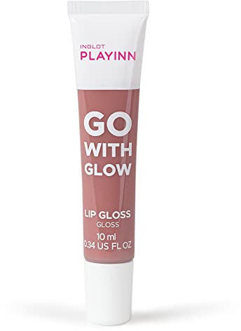 Inglot Playinn Go With Glow Go With Coral Lipgloss, Lippenstift, Glänzender Lipgloss, Flüssig, Lippenpfleg 10 ml : 22
