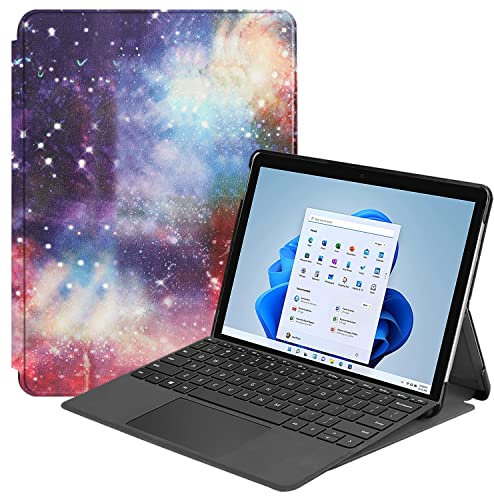 Lobwerk Custodia per Microsoft Surface 8 PRO da 13 Pollici, con Funzione leggio e Funzione Auto Sleep/Wake