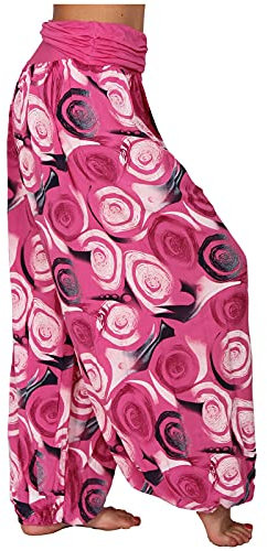 Hose Damen,Chinohose Damen Wanderhosen KleiderbüGel Hosen 40 Jahre Hosen Arbeits Latzhosen Damen Outdoor Hose Hosen Damen Vintage Sportswear-Hosen Für Damen Cargohose Im Winter(e-Leuchtend Rosa,XXL)