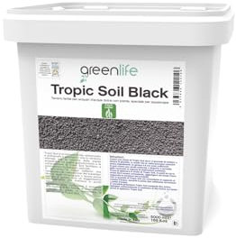 Oceanlife Greenlife Tropic Soil Black - 5 L - Terra granulare Nera per acquari con Piante - by