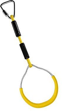 Garneck 2st Muskelkraftring Kinder Turnringe Kinder Trapezstange Ringe Tür Kinder Ziehen Den Ring Hoch Trainingshalle Ringe Ninja Ring Trapezringe Hindernisring Übungsring Fitness