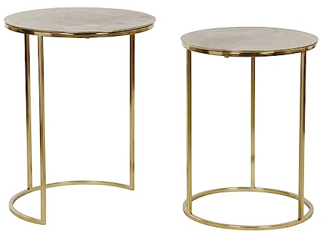 DKD Home Decor Set mit 2 Tischen, Standard