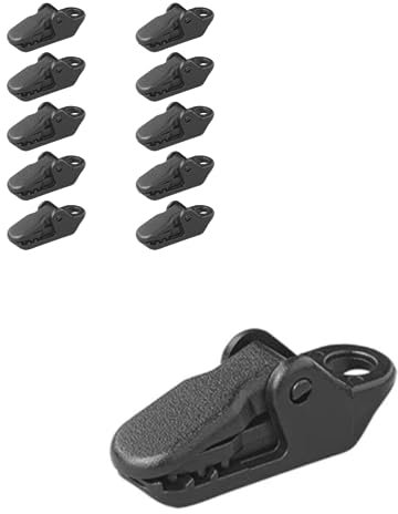 APT Vorzeltteppich Befestigungsclips 10er Set Camping Teppich Clips Planenhalter Planenclips