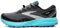 BROOKS Damen Divide 4 Sneaker, Black/Ebony/Bluefish, 42 EU
