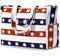 oscaurt Strandtasche für Damen, Reise-Wochenendtasche, Schwimmbad-Tasche, Geschenke für Frauen, Reisen, Strand-Essentials, Stern, Einheitsgröße