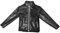 EHJRE 1/6 PU Lederjacke, Miniatur Soldaten Kostüm, Stilvolle Retro Verkleidung für 12 Zoll Puppen, Soldatenfigur, Zubehör Kostüm, Schwarz