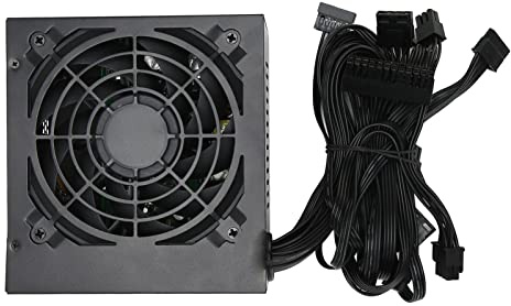 Stromversorgung 550 W, Mehrfachschutz, automatische Abschaltung, Lager 120 mm, leiser Lüfter, Gaming-Stromversorgung für Desktop-Gehäuse