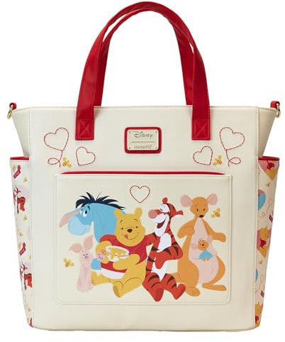 Loungefly Disney Winnie Puuh Love wandelbarer Rucksack und Tragetasche