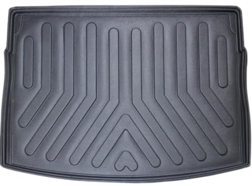 Rizline Alfombrilla inferior 3D para maletero compatible con Fiat 500L 2012-2022, alfombrilla de protección para el maletero inferior, accesorios para coche, alfombrilla antideslizante, goma TPE