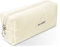 OFFCUP Federmäppchen Mädchen Mäppchen Cord-Stoff, Pencil Case Teenager Stiftetasche Tragbare Schreibwaren Tasche, Federtaschen Schlampermäppchen mit Reißverschluss, Federmappe für Schule, Büro - Weiß