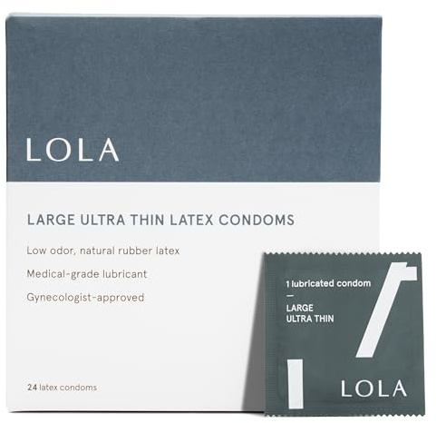 LOLA Large Ultra Thin Latex Condoms