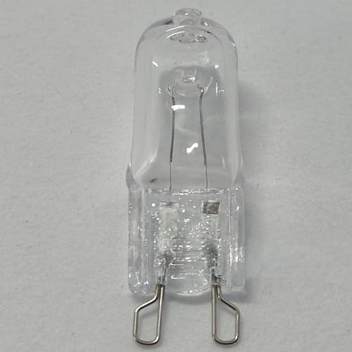 UGEFKMQ Halogen Leuchtmittel G9 230V 40W Halogen Glühbirne Warmweiß Klare Kapsel Halogenlampen G9 230V 60W Dimmbar 40W 5Pc