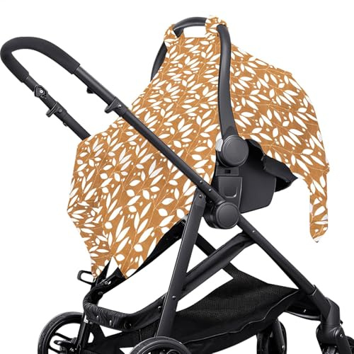 Kindersitzbezug – Musselin-Baumwolle, Autositzbezüge für Kinder | leichter Kinderwagen-Bezug, atmungsaktiv, Dinosaurier- und -Design, passend für und Mädchen