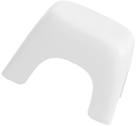 CHILDWEET Kunststoff-fußhocker Große Fußstütze Für Badezimmer rutschfest Tritthocker Toiletten-tritthocker Weiß