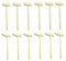 DIKACA 1 Satz 24 STK Holz Hammer bastelset basteln für Hummerhammer Schneebesen Spielzeugwerkzeuge bohrhammer Kuchenhammer Holzhammer hölzern