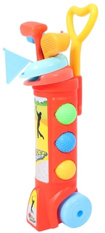 Set Golf per Ragazzo Ragazza in Abs, Giocattolo Sportivo per Piccoli | Mazze Golf Plastica, Gioco Anni, Giochi Ragazzo Ragazza Esterno, da Gioco da Esterno, Safe For Kids Colore Casuale