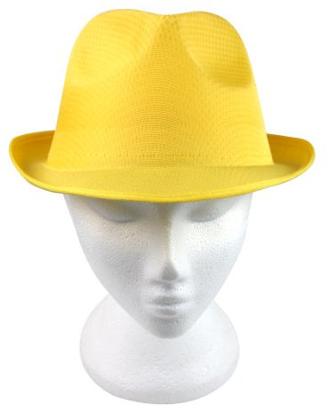 eBuyGB Unisex 1275108 Summer Sun Hat, Yellow, Pack of 1 UK