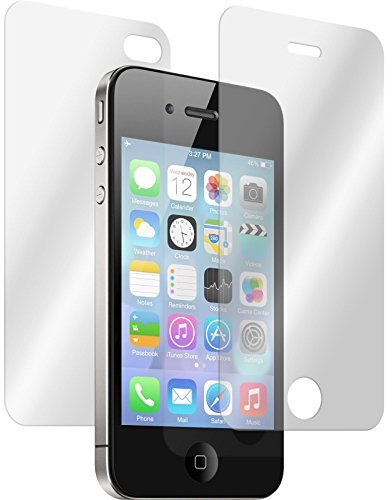 PhoneNatic 1er-Pack Glas-Folie klar Fullbody kompatibel mit Apple iPhone 4S - Schutzglas für iPhone 4S