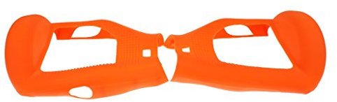 6,5 Zoll Silikon Schutzhülle Gehäuse für Selbst Balancing Scooter DIY Selbstbalance Roller Hoverboard - Orange