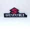 GK Suzuki Logo Sports Car Racing Black Iron-On Patch