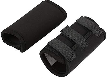 Kniebandage für Hunde, 1 Paar Hundekniepolster Hundevorderbein Klammer Knie Schutz Bandage Verbandwickel für Schützt Wunden und Hilft bei Gelenkentzündung und Arthritis(M)