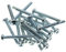 M4 (4mm x 50mm) Pan Head Machine Screws - Steel (Pack of 20) DIN 7985