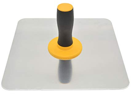 Plaster Hawk Aluminium Plaster Mortar Board Holder With Handle, 300x300 mm Plastering Hawk Plastering Tool