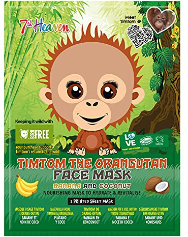 MONTAGNE JEUNESSE MASCARILLA FACIAL TELA ORANGUTAN PLATANO Y COCO