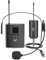 MAJESTIC mic-800w Microfono Wireless uhf dinamico unidirezionale ad Archetto con trasmettitore e Ricevitore Ricaricabile