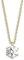 XENOX® | Krappe Halskette - Damen Halskette aus hochwertigem925/- Sterlingsilber mit Zirkonia Stein | XS7175G