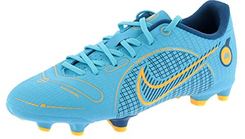 NIKE Vapor 14 Academy, Zapatillas de fútbol, Chlorine Blue Laser Orange Mar, 27 EU