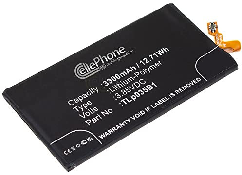 cellePhone Akku Li-Polymer kompatibel mit BlackBerry KEY2 Key 2 (Ersatz für TLp035B1)