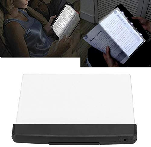 Tragbare Lesezeichen Licht Lightwedge mit Abnehmbarem Seitenclip, Buch Licht LED-Lesung Helles Licht Lampenbrett Familienstudie Licht Augenpflege Leselampe, zum Lesen im Bett, Auto, Nacht Lesen