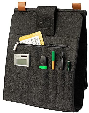 luxdag Rucksack Organizer aus Filz für Fjällräven Kanken 15'' & 17'' (Farbe & Größe wählbar) - Dokumententasche für Rucksäcke - Taschenorganizer