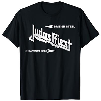 Judas Priest – British Steel Black T-Shirt