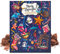Monty Bojangles 2025 Adventskalender mit kakobestäubten, veganen Schokoladentrüffeln | 3 Geschmacksrichtungen – Caramel Haze, Cocoa Berry Blush, Cocoa Nib Nights | 235 g
