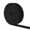 Flat Elastic Band Black & White Sewing Crafts DIY Stretch (1 Inch - 5 Meters, Black)