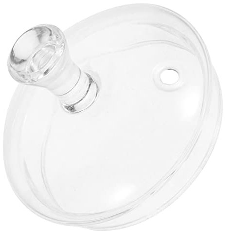DOITOOL Teekannen Glasdeckel Teekannendeckel Glas Teetassendeckel Transparente Abdeckung Ersatzdeckel Für Ersatzdeckel Glaskanne Tee