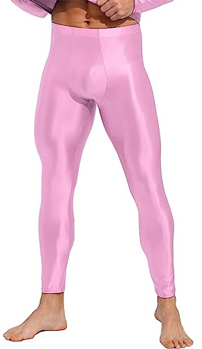 ranrann Homme Pantalon de Sport Legging Sexy sous-vêtement Collant Sport Fitness Gym M-XXL