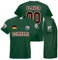 Kiwistar - 1x Fussball Vereins T-Shirt Herren - mit Wunschname - Wappen, Mannschaft, Nummer Bedruckt - Wunschtext & Logo individuell selbst gestalten - flaschengrün - S