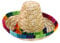 Angoily Funny Sombrero Hat for Dogs Costume for Birthdays Parties Halloween Chihuahua Clothes for Celebrations
