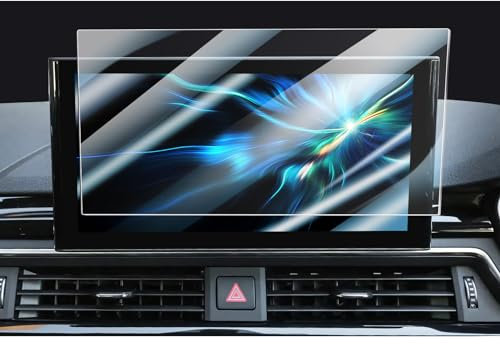 CDEFG Kompatibel mit Audi A4 b9.5 A5 F5 Q5 2020-2023 2024 Facelift Navigation Schutzfolie Tempered Glas 9H Kratzfest 10,1 Zoll GPS Displayschutzfolie Auto Navi Folie A4 A5 Zubehör