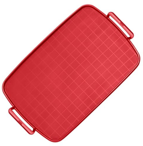 Alipis Microwave Grill Pan Oven Grill Tray Microwaveable Plates Bakeware Tray