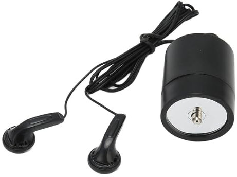 Joyzan Wand Abhörgerät, Schallverstärker Durch Wände Tür Mikrofon Verbessertes Audio Ohrhörgerät Verstärker Rohr Leck Hördetektor Kabellos Hochfester Sprach für Wasser Öl Leckage Erkennungsgeräte