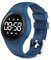 Konewos Kids Led Fitness Tracker Watch, Non-Bluetooth Digital Pedometer Wristwatch, Waterproof, 12/24 H, Stopwatch, Calendar, for Children Girls Boys Teens(Deepblue)